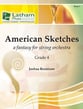 American Sketches Orchestra sheet music cover